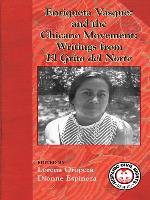 cover image of Enriqueta Velasquez and the Chicano Movement